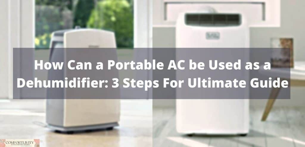 Can a Portable AC be Used as a Dehumidifier